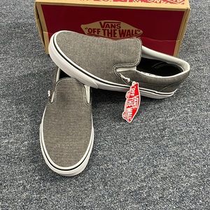 Micro Herringbone Classic Slip-on Vans